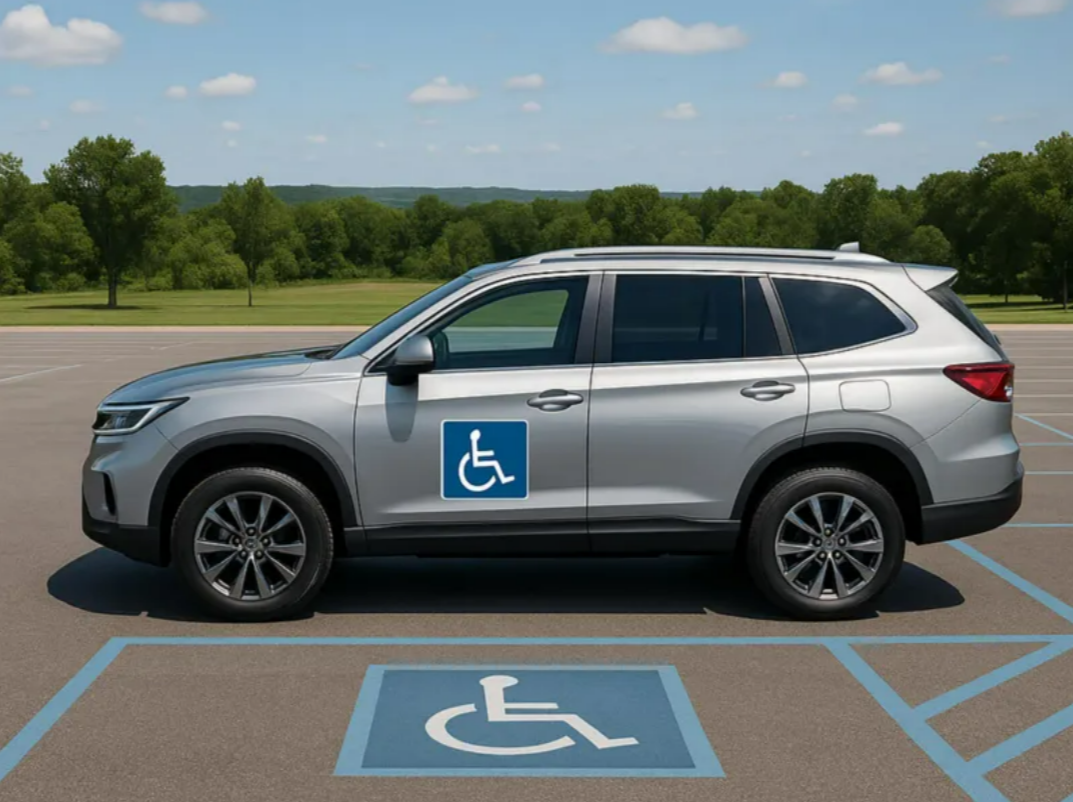 장애인주차구역 주차방해6