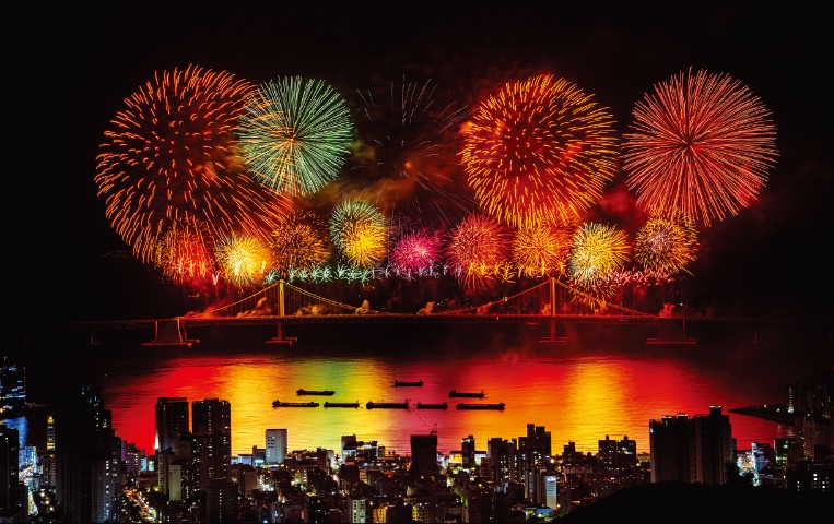 부산불꽃축제사진