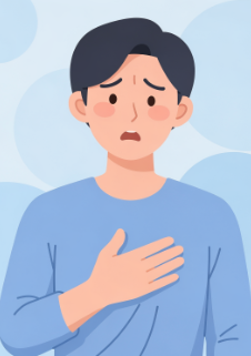 왼쪽 가슴 통증 원인