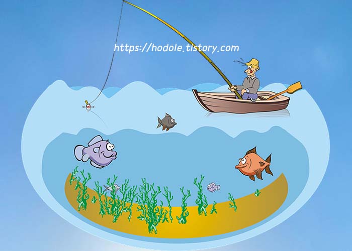 낚싯배 그림