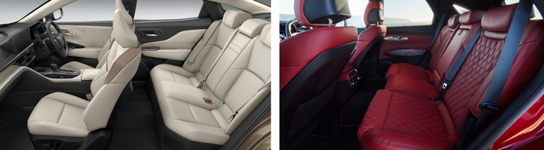 토요타 크라운 vs 제네시스 GV70 공간 비교