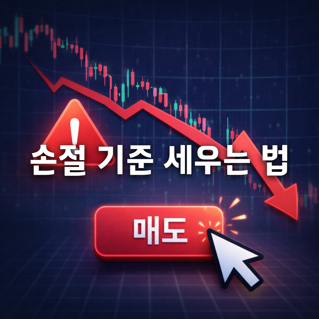 손절 기준 세우는 법🚫 수익보다 먼저 지켜야 할 투자 원칙