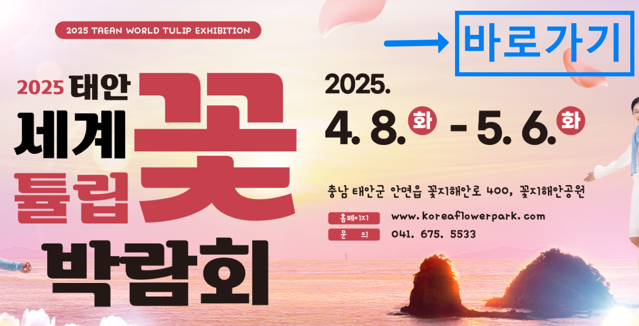 태안 세계 튤립 꽃 박람회