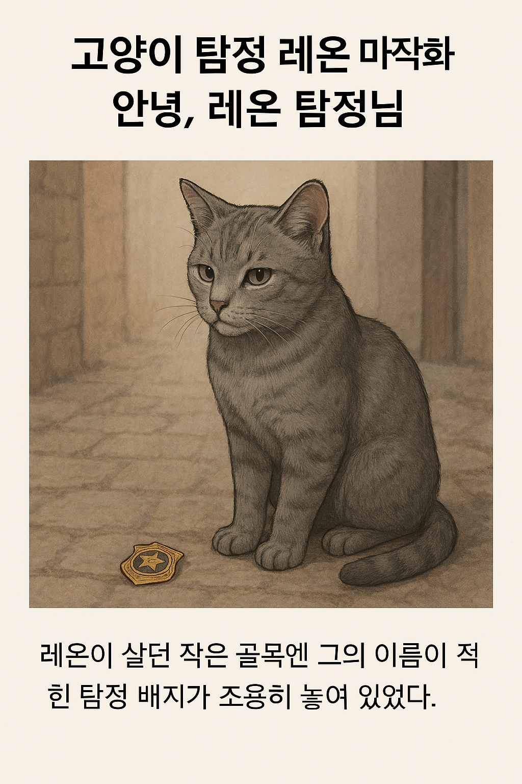 고양이 탐정 레온 마지막