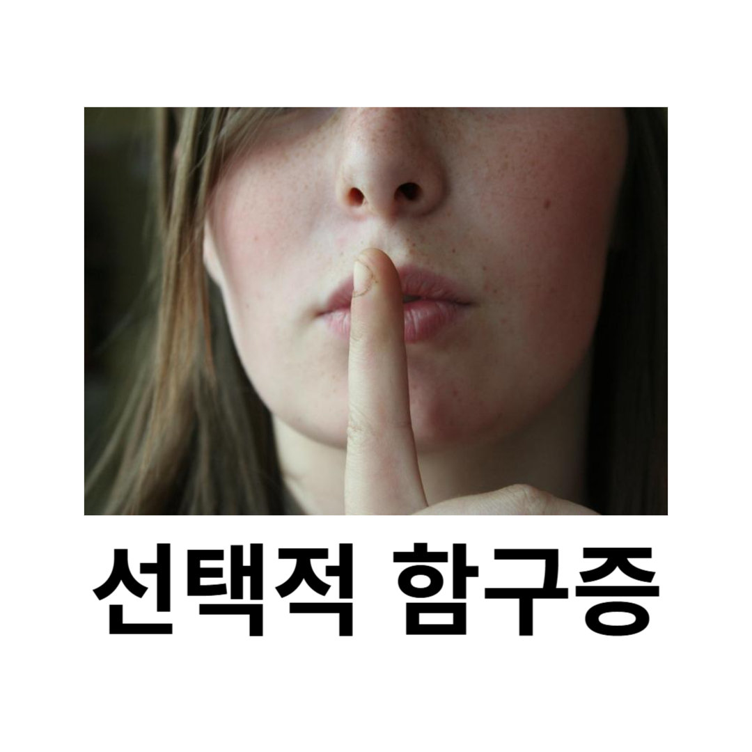 선택적 함구증과 관련된 사진입니다.