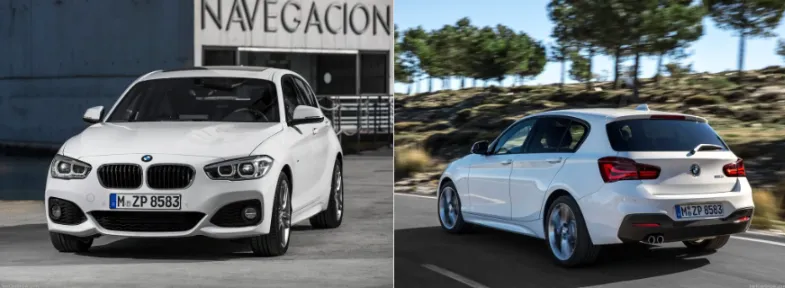 BMW 1시리즈 중고차 가격