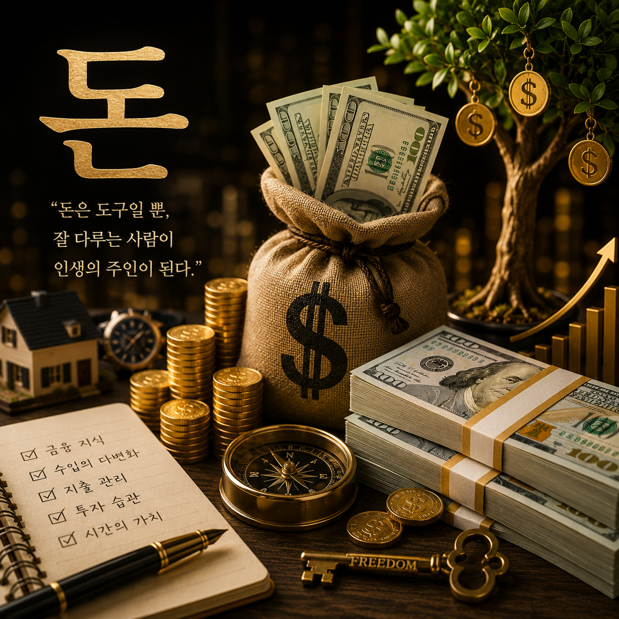 돈의 속성 (중력, 인격체, 캐시플로우)