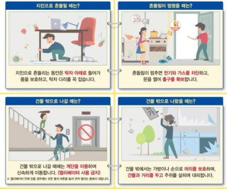 강릉 지진 발생