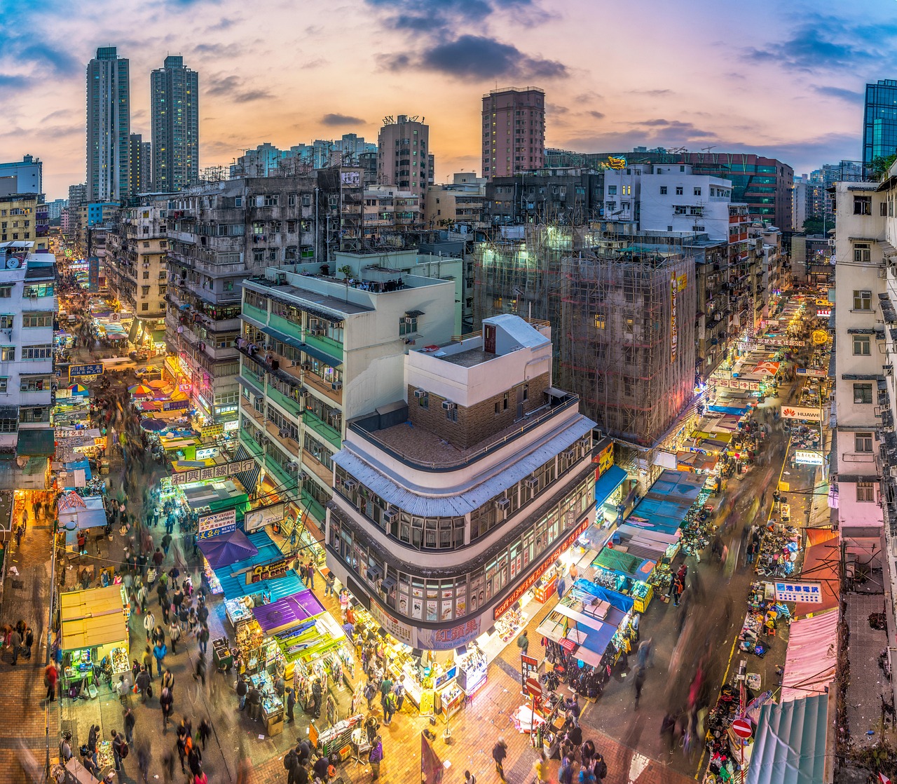 야시장 관련 사진