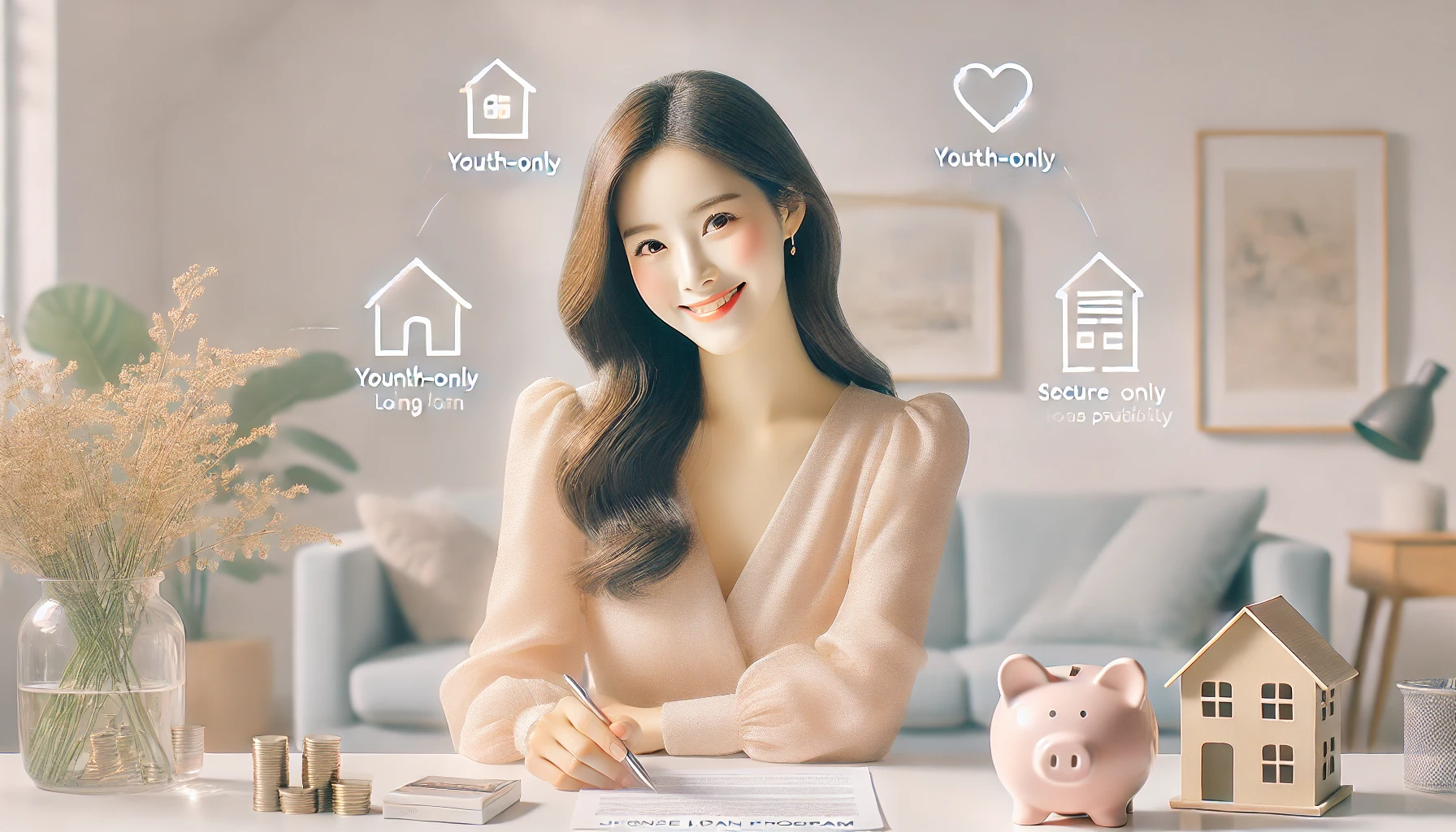 청년전용 버팀목전세자금대출 조건 확인하는 이미지