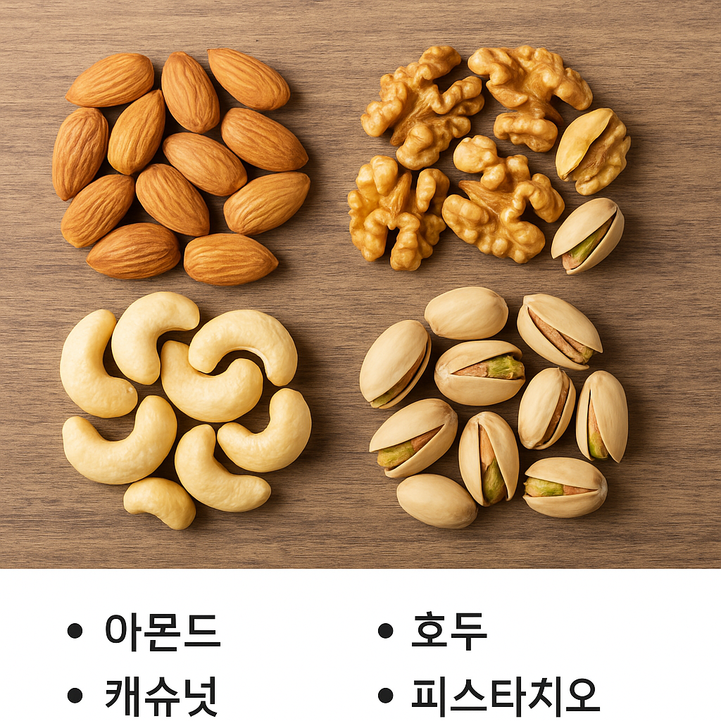 심장 건강을 지키는 9가지 견과류