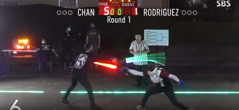 광선검(라이트세이버) 펜싱: 사브르 라제