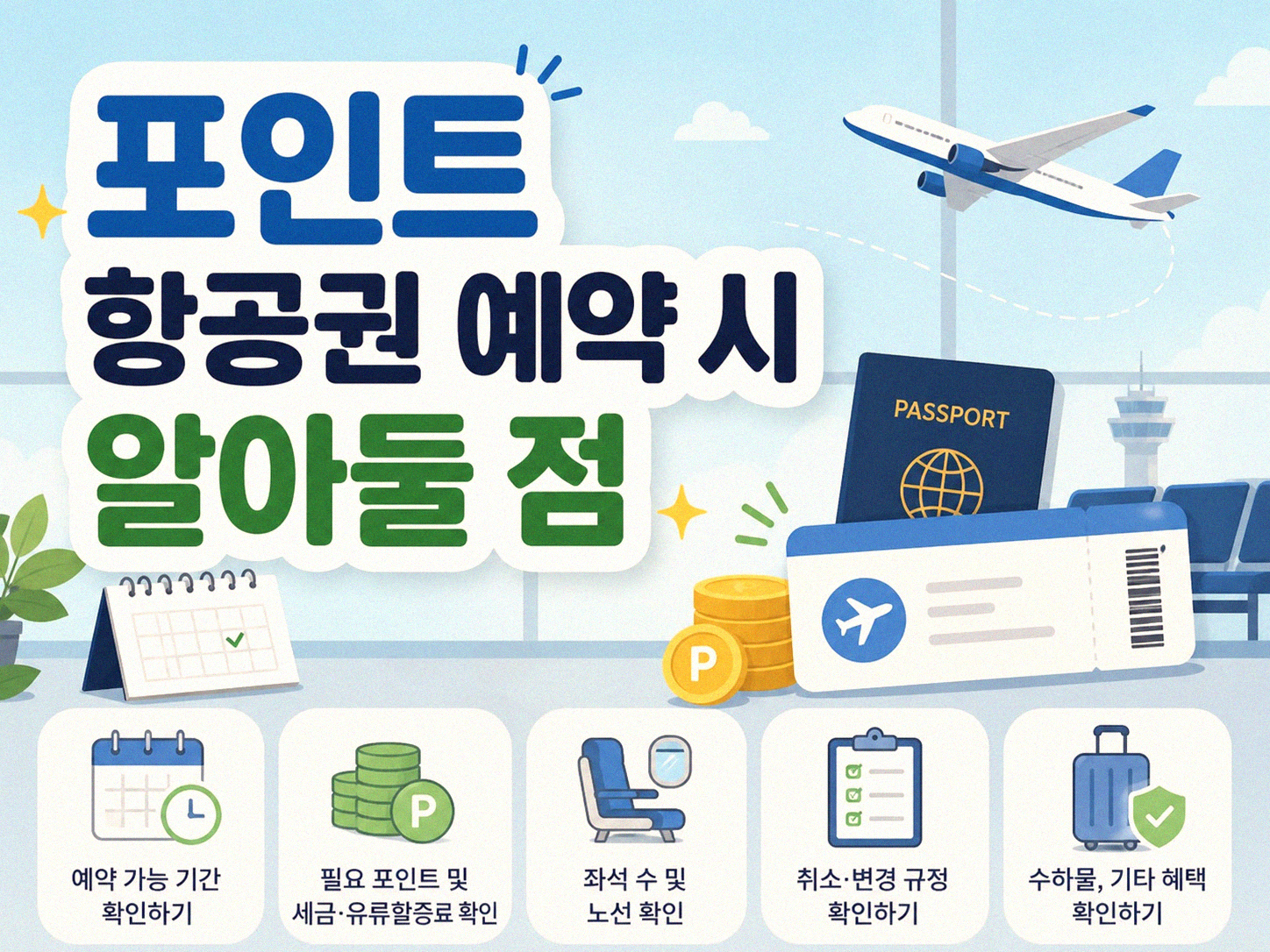 항공권 포인트 사용, 언제 유리할까