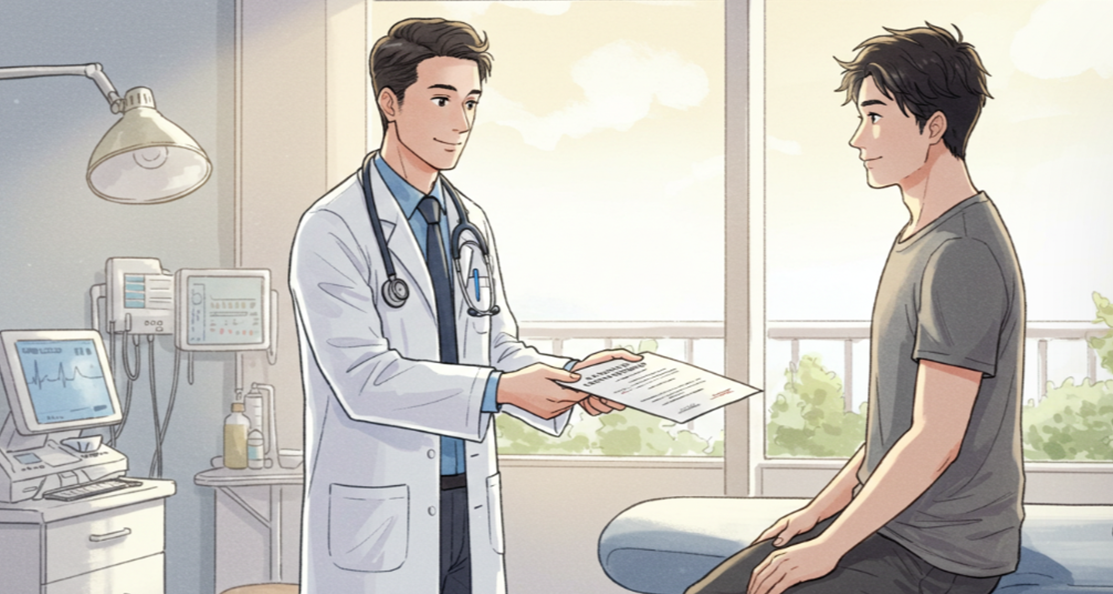 건강검진 실시확인서