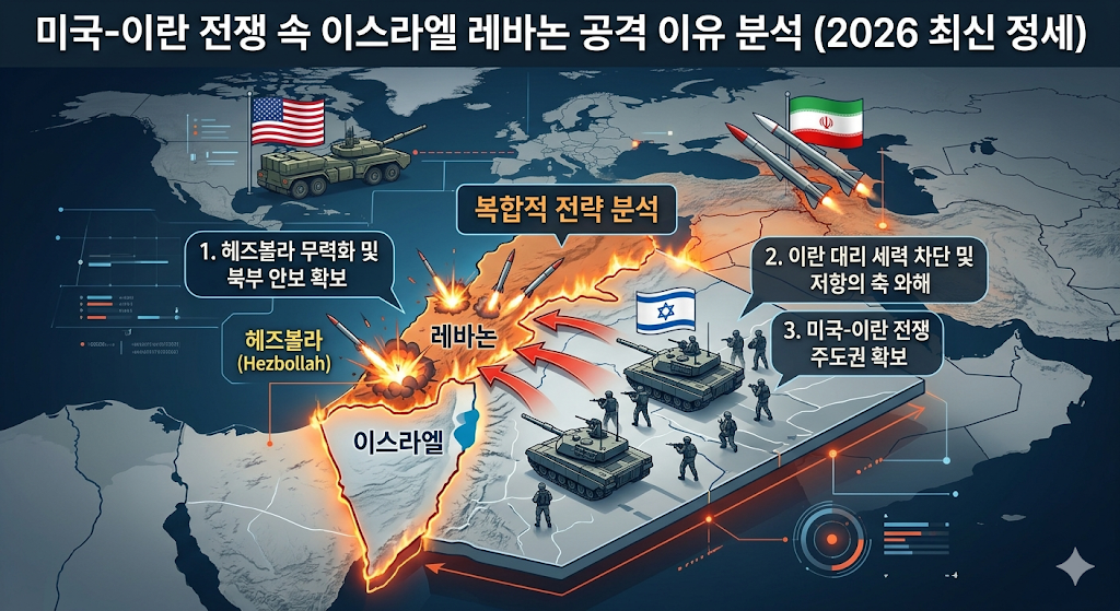 이스라엘 레바논 공격 이유, 해즈볼라 무력화