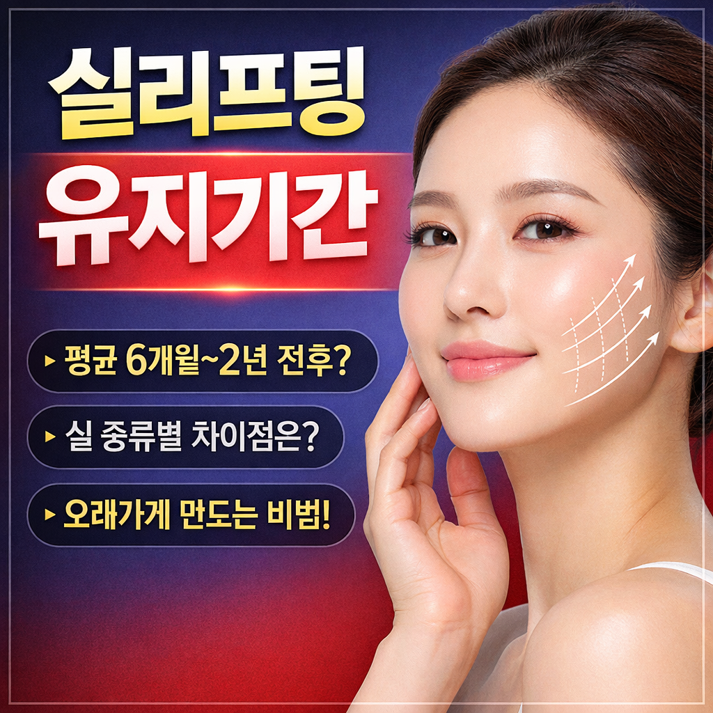 실리프팅 유지기간