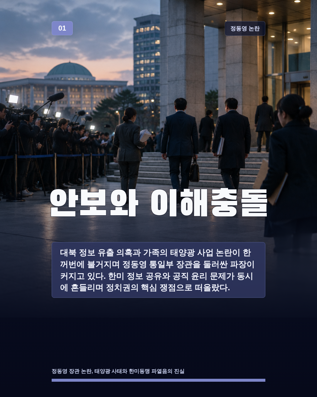 안보와 이해충돌