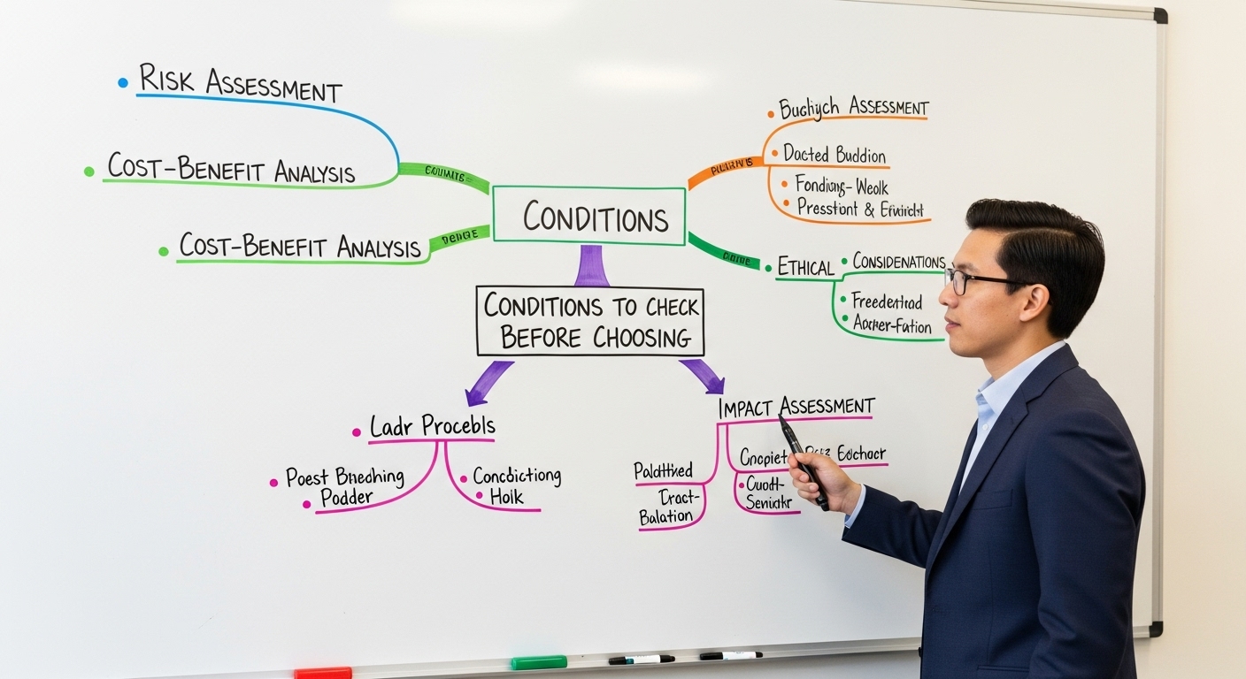 선택 전 확인해야 할 조건은?#1