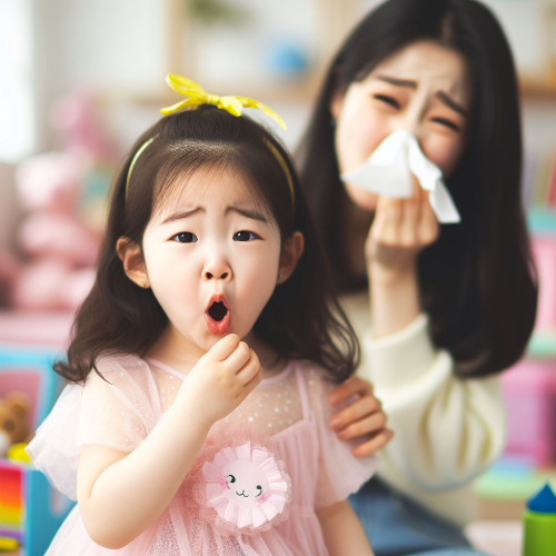 아기 콧물감기 빨리 낫는법