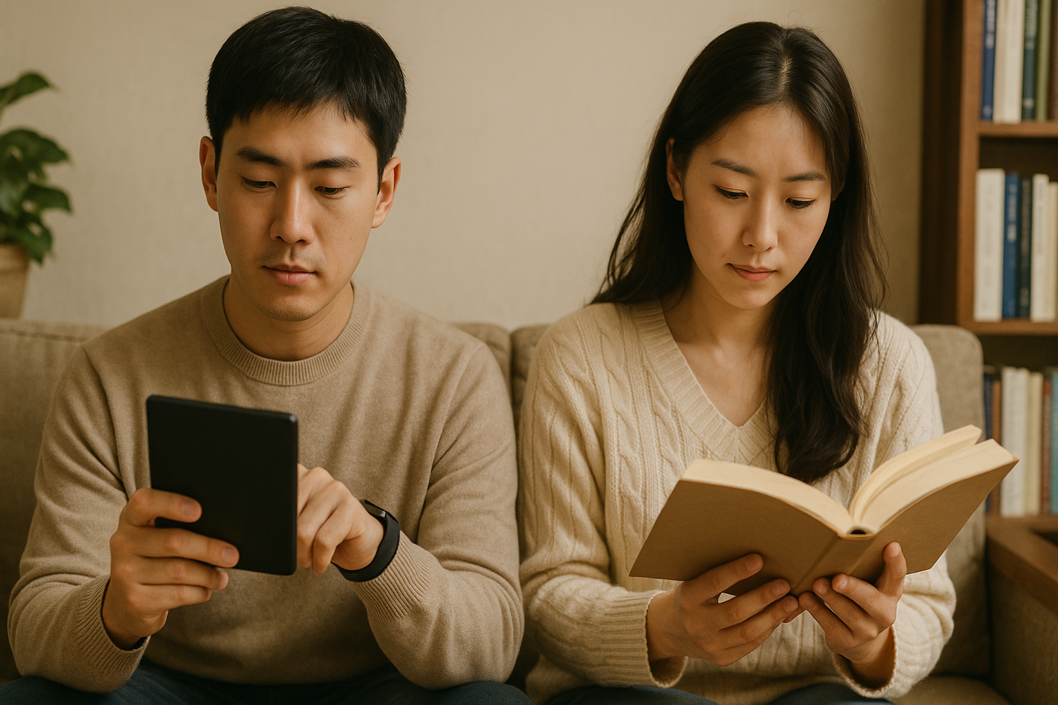 전자책과 종이책