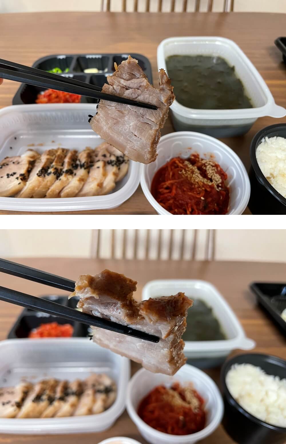 오봉집-보쌈-정식-한점