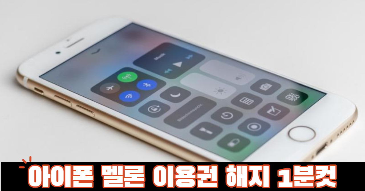 아이폰 멜론 이용권 해지 1분 만에 따라하기
