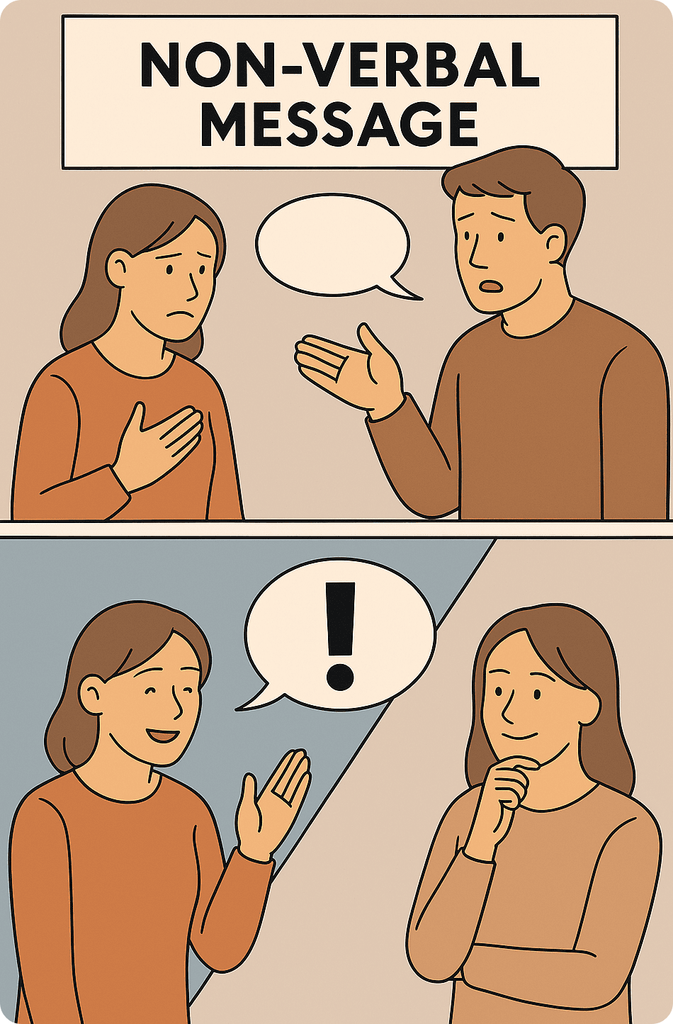 Pretend to know even if you don’t say it