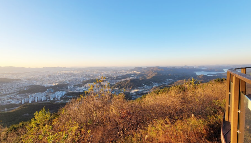 식장산 전망대