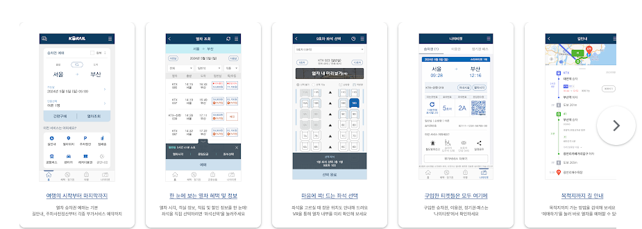 코레일 기차표 예매 방법 가이드