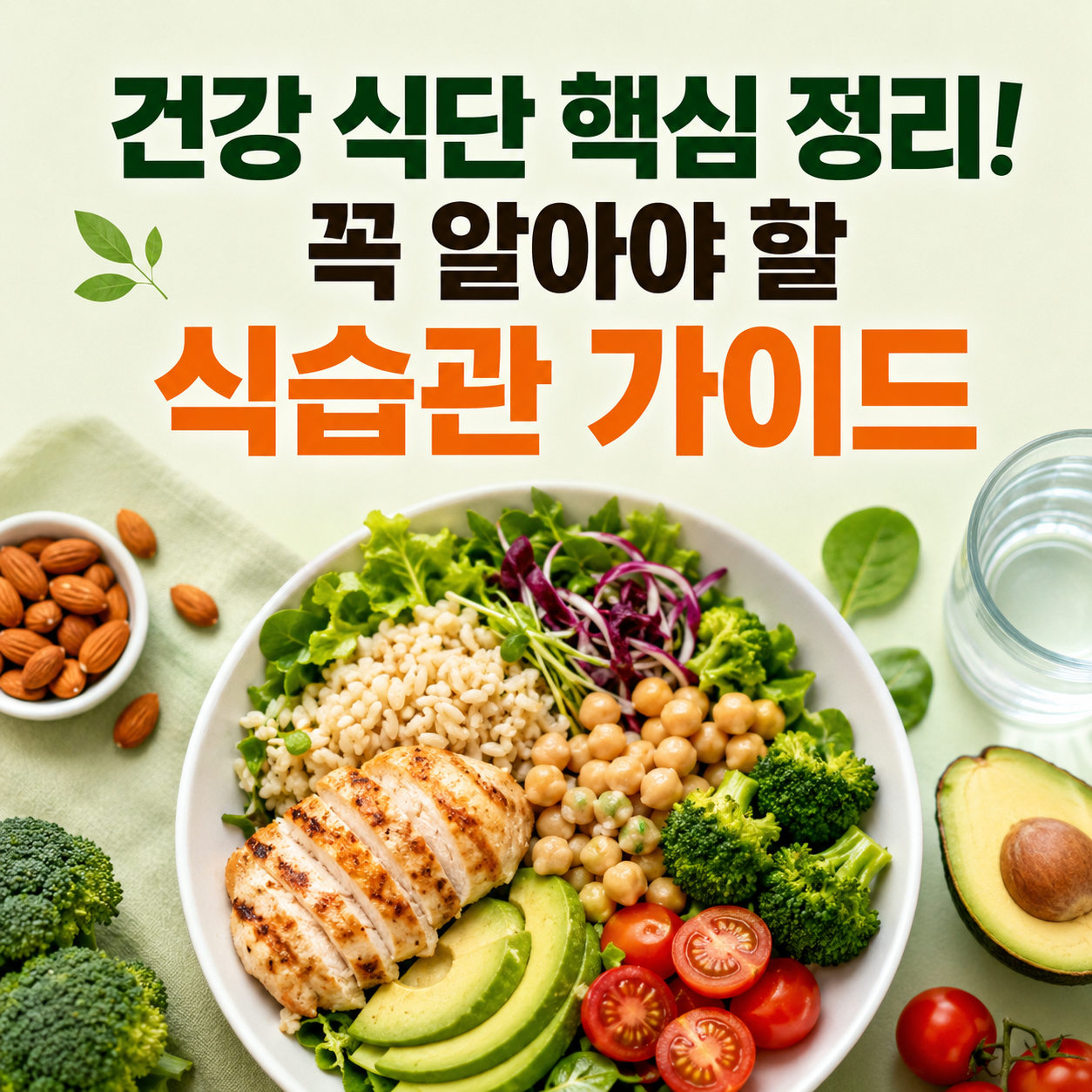 건강 식단 핵심 정리