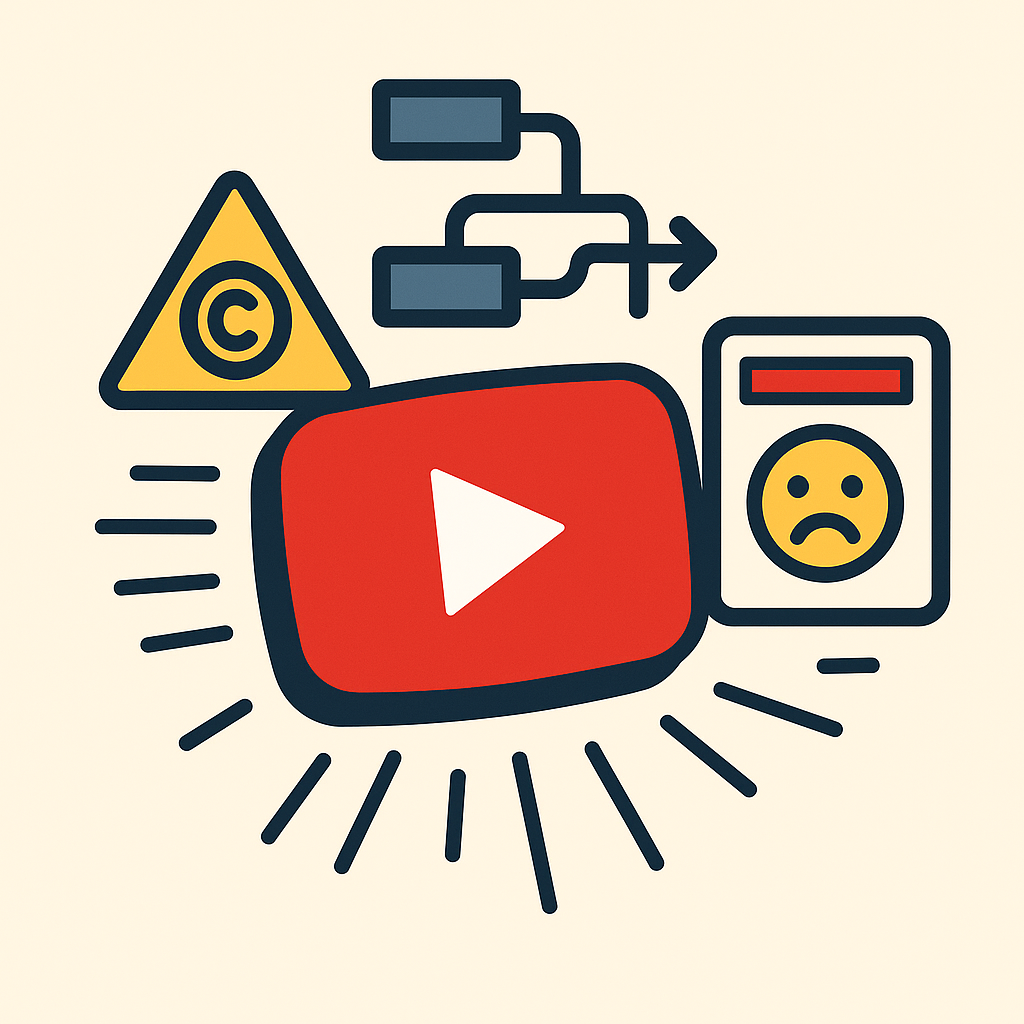 유튜브 쇼츠 채널, 저작권보다 반복이 무섭다