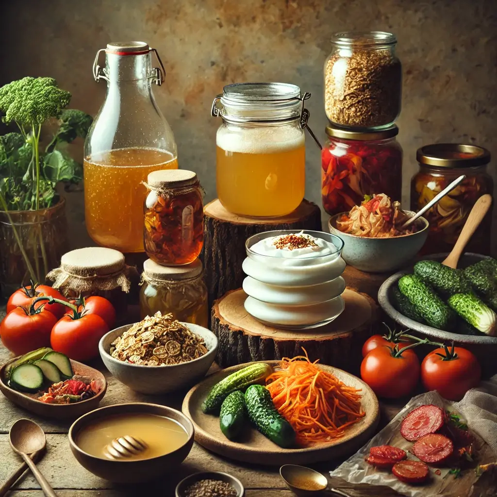 프로바이오틱스 관련 음식