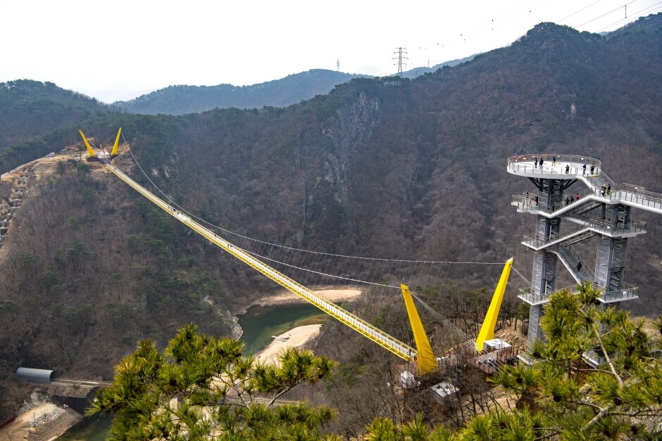 원주 소금산 울렁다리