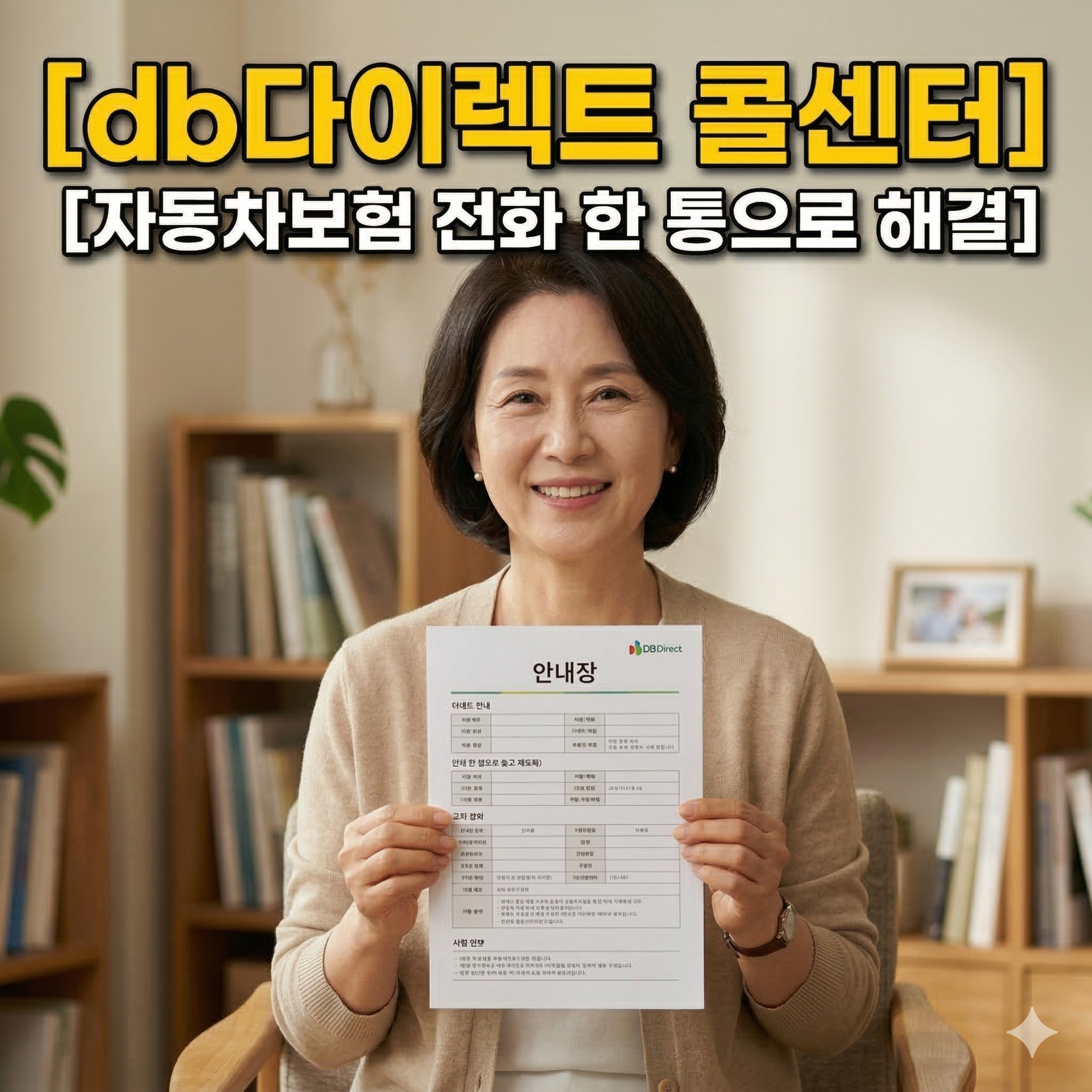 db다이렉트 자동차보험 콜센터 알아보기