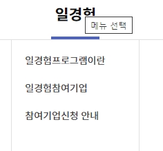 일하기 전 미리 실무를 겪어보는 일경험 프로그램 안내