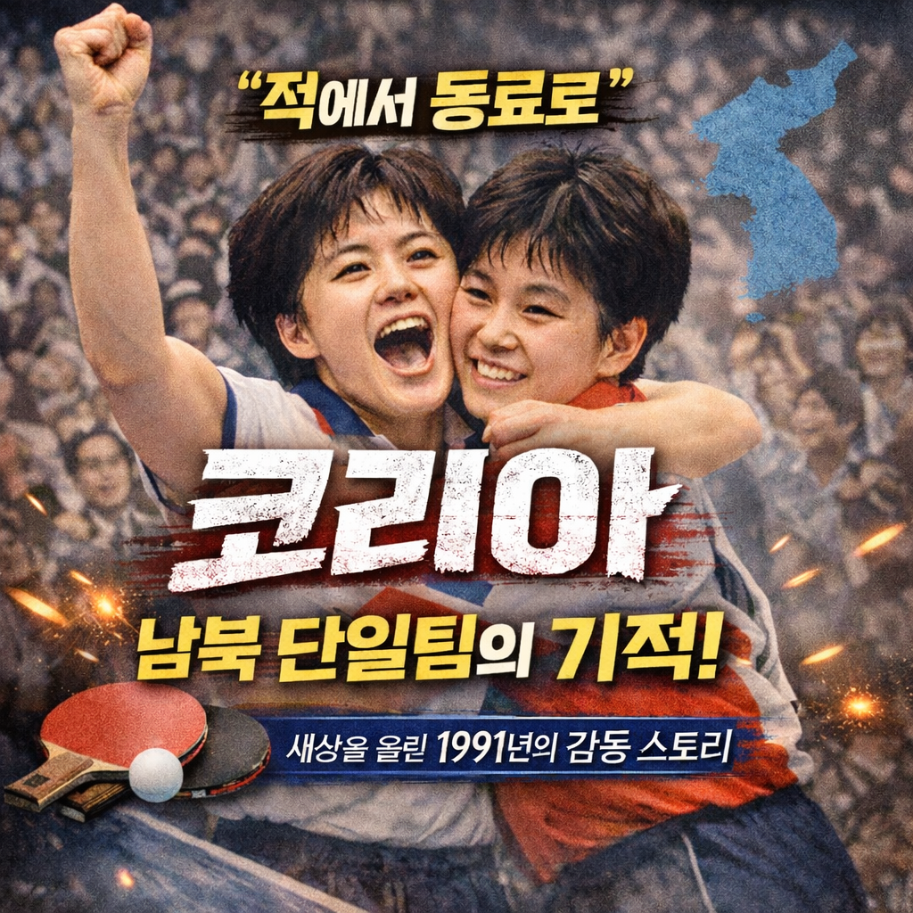 만리장성을 무너뜨린 46일의 기적: 현정화와 리분희가 쓴 '코리아'의 전설