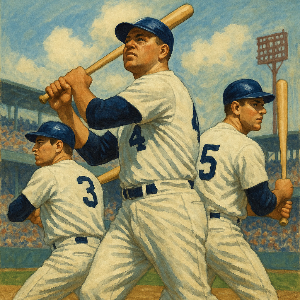 야구 타자들의 타순과 관련된 그림