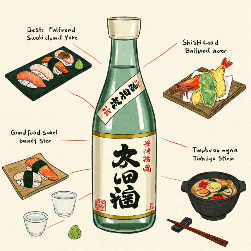 사케와 최고의 안주 조합 &ndash; 완벽한 페어링 가이드
