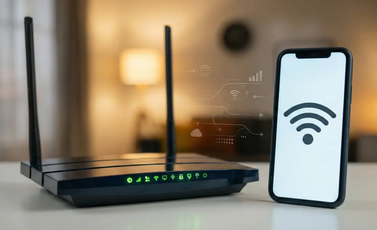 브라우저 캐시 삭제 및 최적화 작업을 상징하는 그래픽 이미지