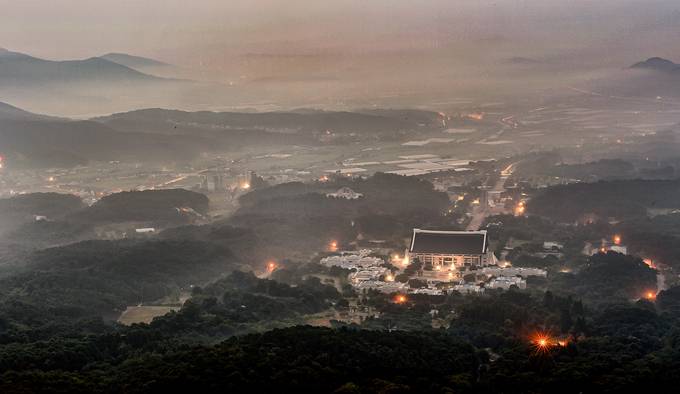 천안 흑성상 일출