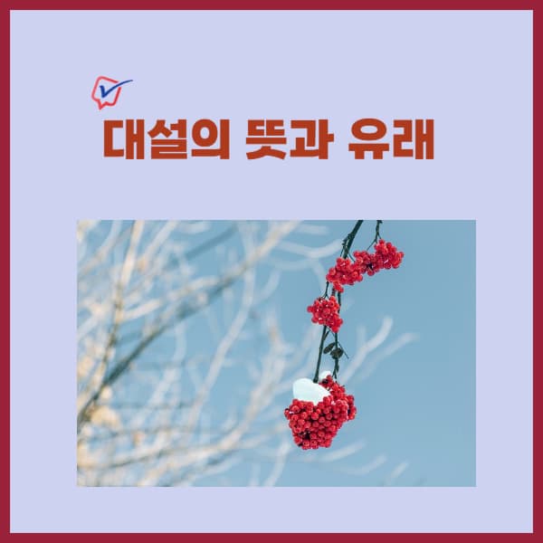 2024년-대설-뜻과유래