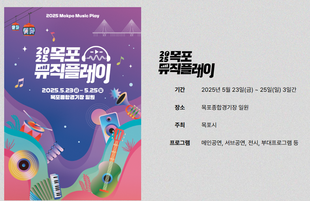 2025 목포뮤직플레이
