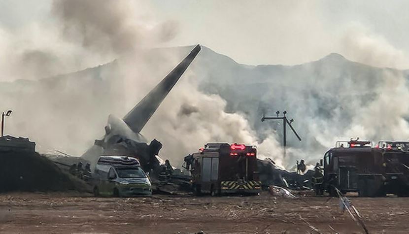 무안공항서 181명 탑승한 제주항공 여객기 추락