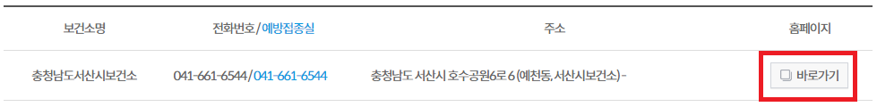 2024 독감 무료 접종, 보건소 찾기