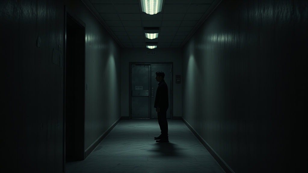 폐쇄 복도와 제한 시야를 활용한 한국 범죄 스릴러의 공간 연출 장면