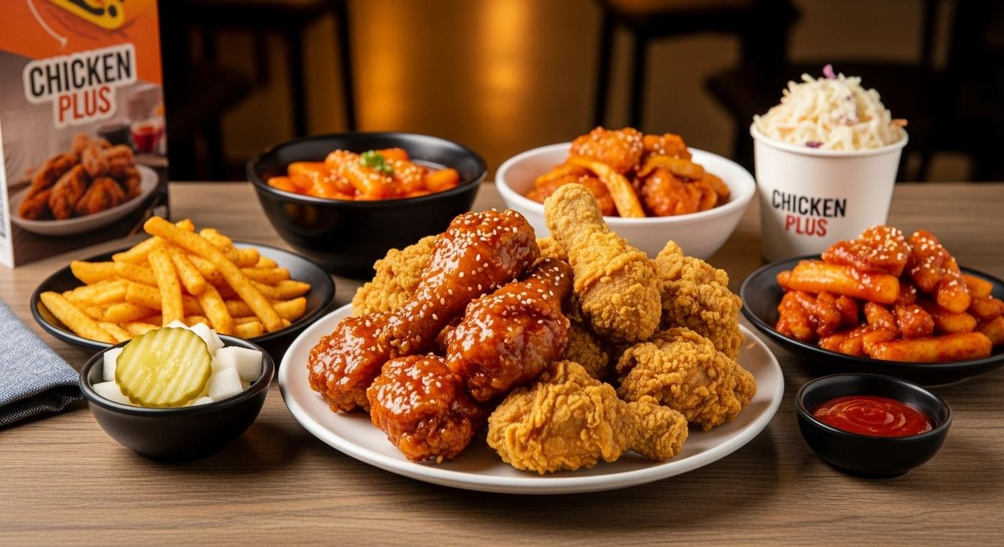 치킨플러스 메뉴 추천