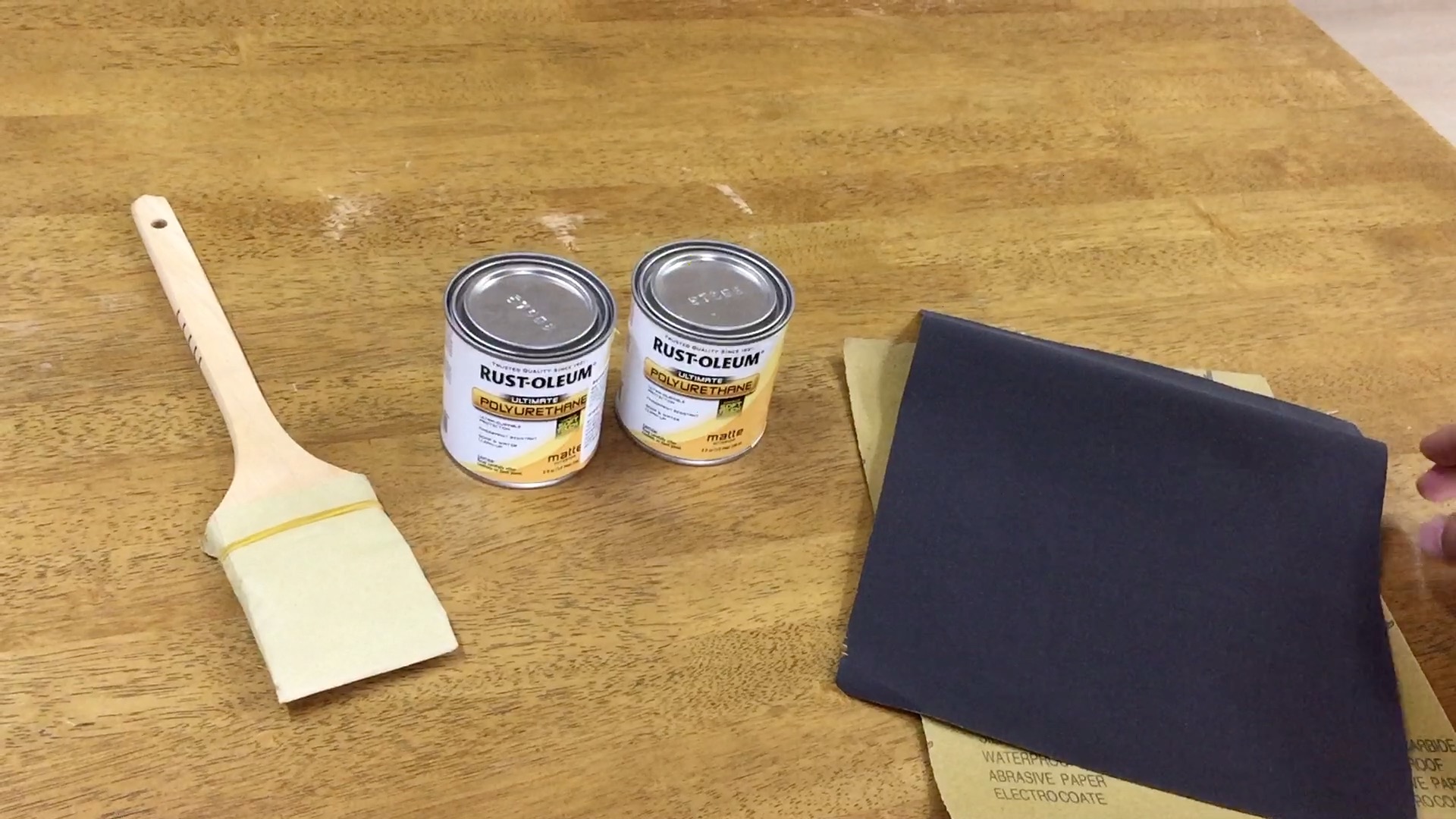 테이블 리폼 준비물