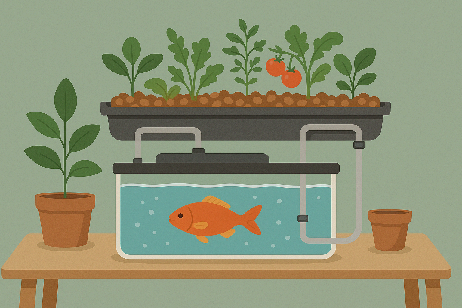 소형 아쿠아포닉스에서 뿌리 공간을 효율적으로 관리하는 방법