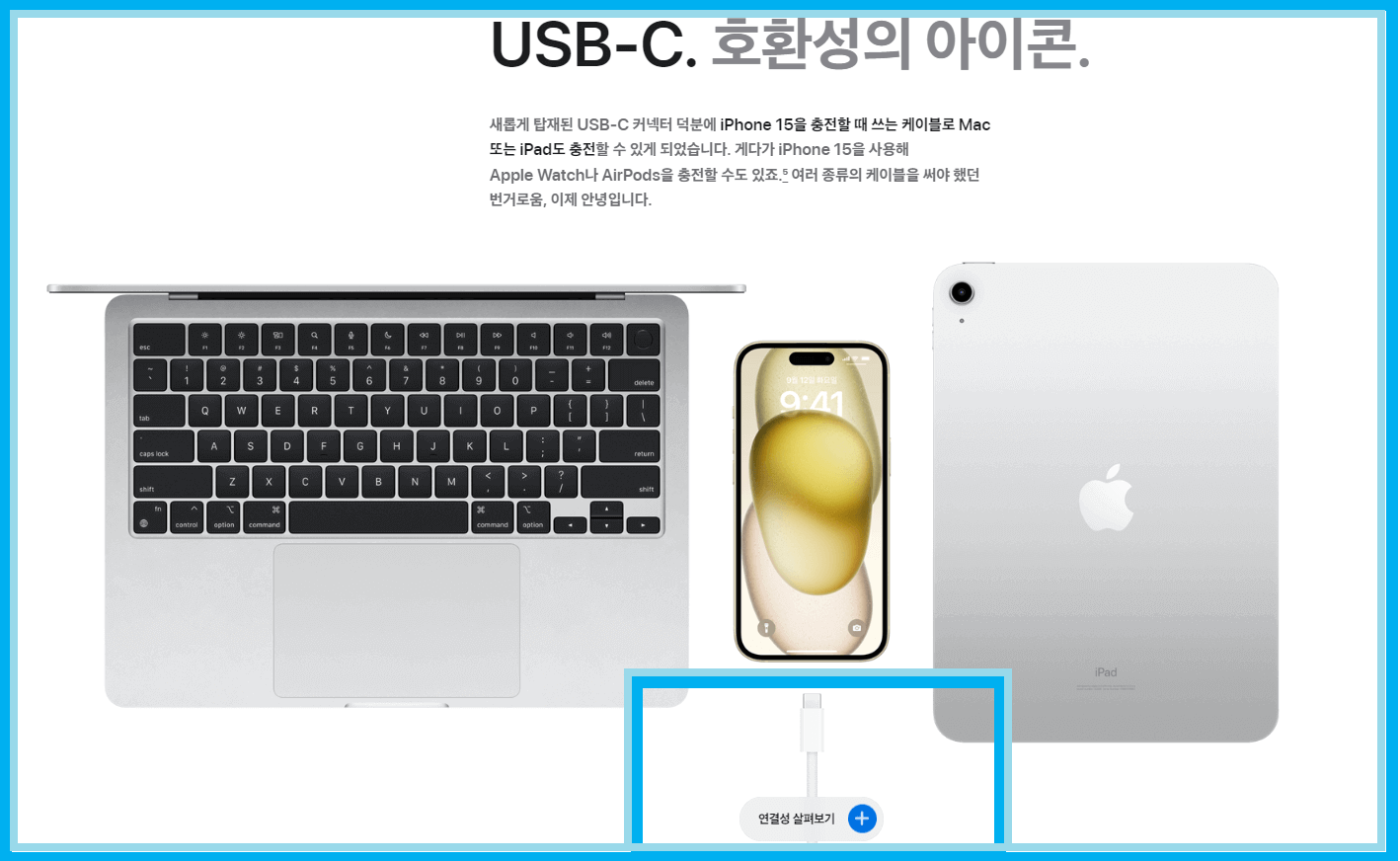 아이폰 15 USB-C