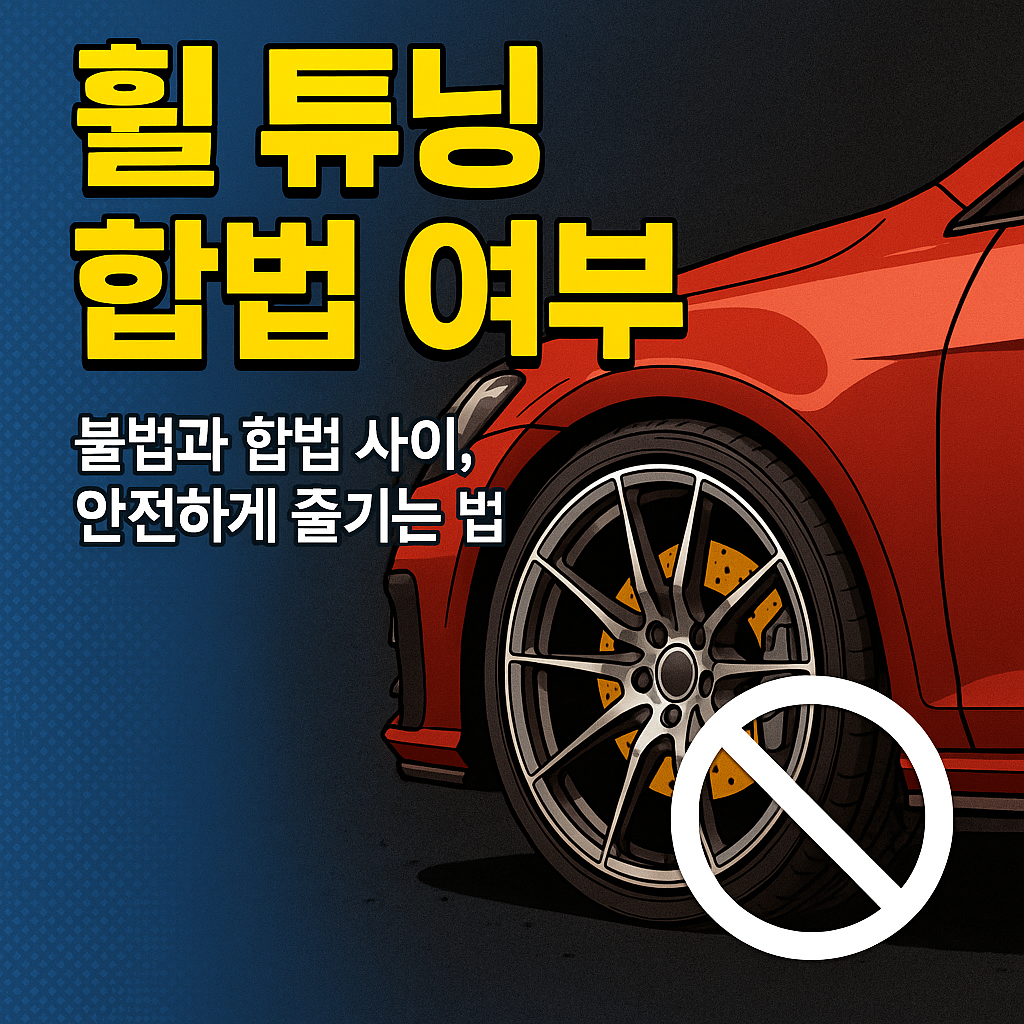 자동차 휠 튜닝